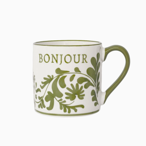 Mug HÉRITAGE Bonjour vert