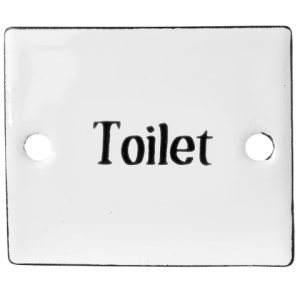 Sign TOILET