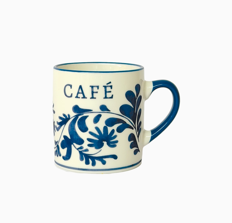 Tasse HÉRITAGE Café bleue